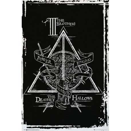 Poster Van Harry Potter En De Deathy Hallows