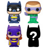 Pack 4 figuritas Bitty Pop! Batman Adam West DC