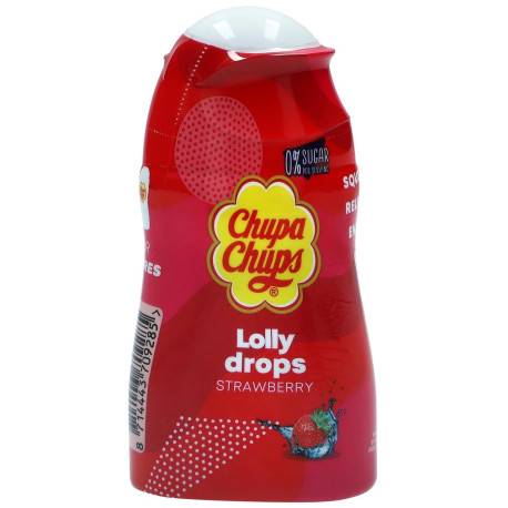 Chupa Chups lolly drops sirope sabor fresa