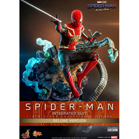 Figura Sipder-Man Hot Toys Ed. Deluxe Sipder-Man: No way home
