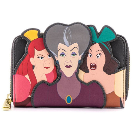 Disney by Loungefly Monedero Villains Scene Evil Stepmother And Step Sisters