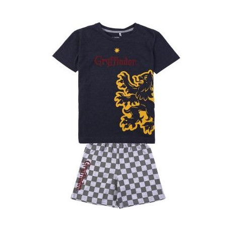 PIJAMA CORTO SINGLE JERSEY PUNTO HARRY POTTER