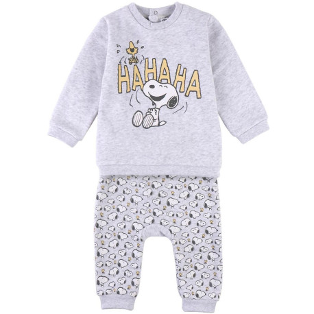 TRACKSUIT COTTON BRUSHED SNOOPY