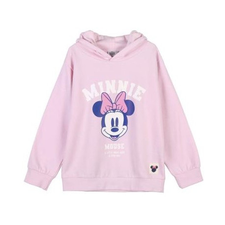 SUDADERA CON CAPUCHA COTTON BRUSHED MINNIE