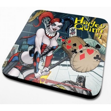 Harley Quinn set 6 Posavasos Comic