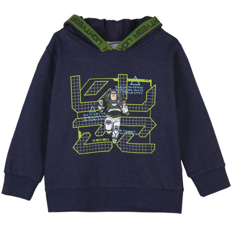 SUDADERA CON CAPUCHA COTTON BRUSHED BUZZ LIGHTYEAR