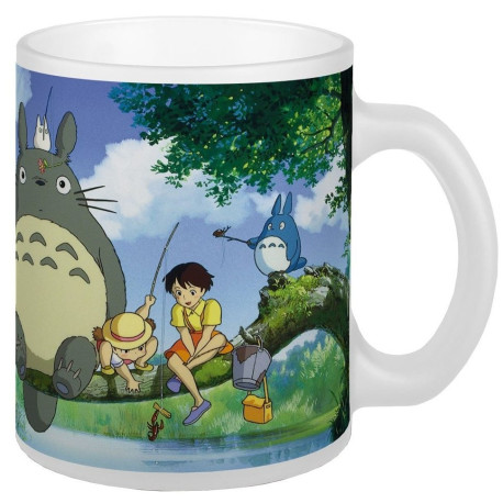 Taza Totoro de pesca Studio Ghibli