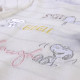 PELELE VELOUR COTTON SNOOPY