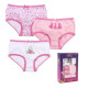 PACK BRAGUITAS SINGLE JERSEY 3 PIEZAS PRINCESS