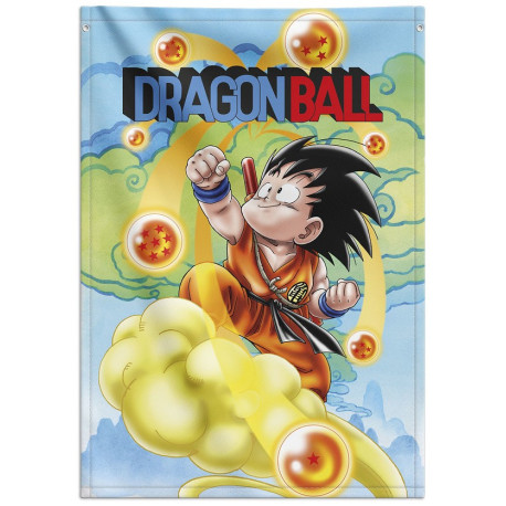 Bandera decorativa Goku niño Dragon Ball