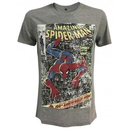 T-Shirt Spiderman Bande Dessinée