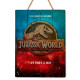 CUADRO DE MADERA 3D JURASSIC WORLD LIFE FINDS A WAY INTERNACIONAL