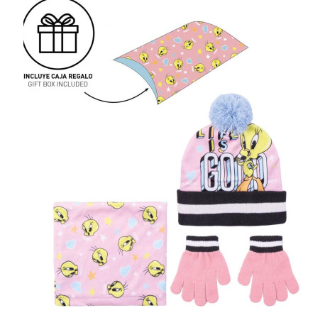 3 SET PIECES SNOOD LOONEY TUNES