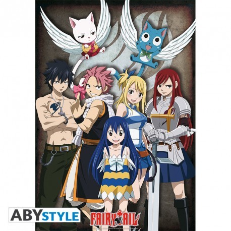 Cuánto miden los personajes de Fairy Tail