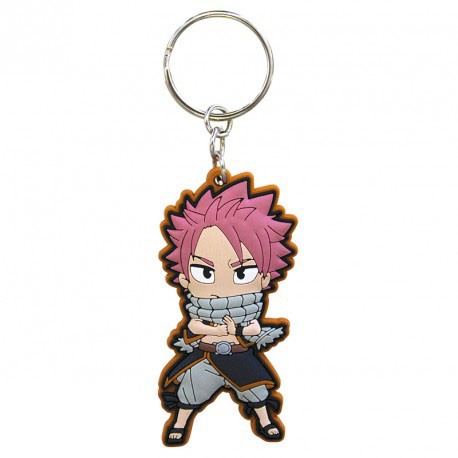 Keychain en caoutchouc Natsu Fairy Tail