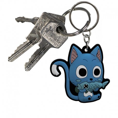 Chaveiro de borracha série Fairy Tail