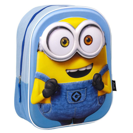 MOCHILA INFANTIL 3D MINIONS