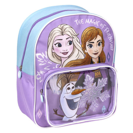 Mochila Frozen com design de Elsa e Anna
