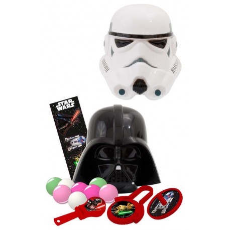 Helmet Star Wars dispenser with candy Vader Stormtrooper