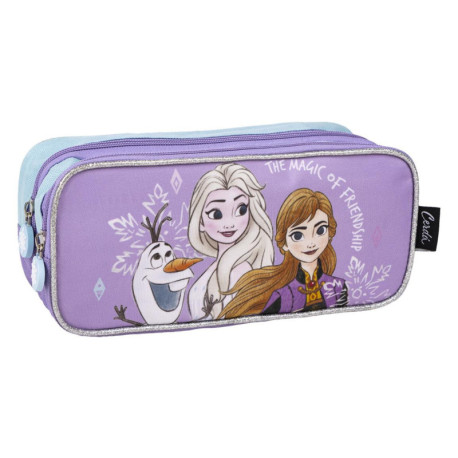 ESTUCHE PORTATODO 2 COMPARTIMENTOS FROZEN