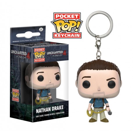 Llavero Uncharted mini Funko Nathan Drake