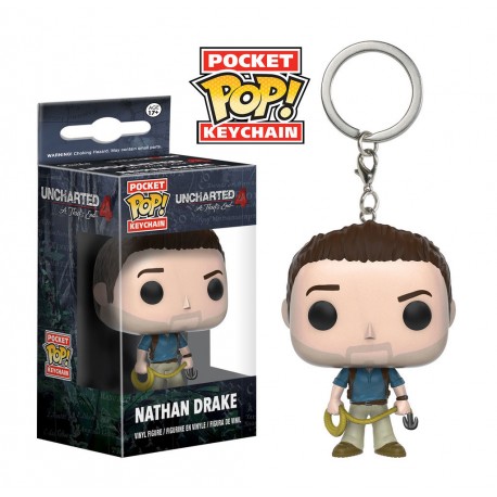 Portachiavi Uncharted mini Funko Nathan Drake