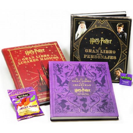 Pack libros mágicos Harry Potter