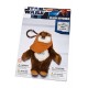Star Wars Sleutelhanger van pluche met geluid Wicket 10 cm