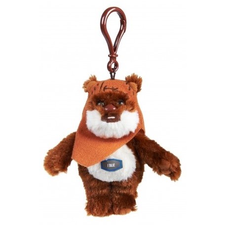Star Wars Sleutelhanger van pluche met geluid Wicket 10 cm