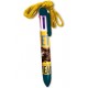 Huisdier pen 6 kleuren met touw