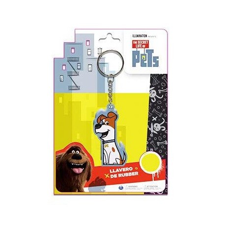 Pets key ring rubber assortment