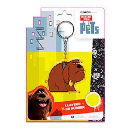 Pets Duke key ring rubber assortment