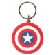 Keychain En Caoutchouc Bouclier De Captain America