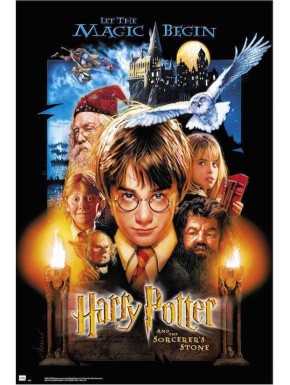 Poster Harry Potter y la piedra filosofal