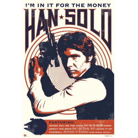 Affiche De Han Solo De Star Wars