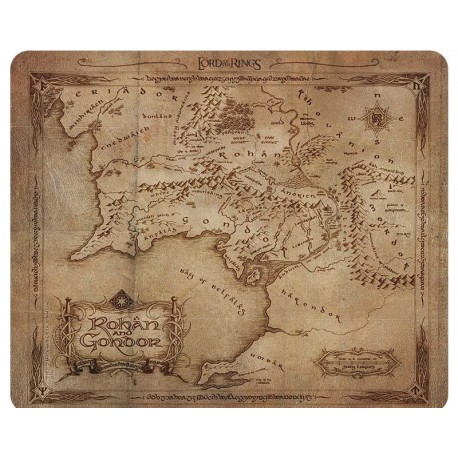 Tapis de Carte du Gondor et le Rohan