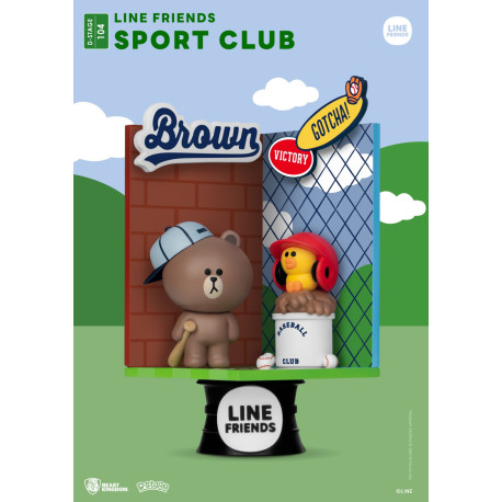 Figura Dstage Line Friends Club Deportivo