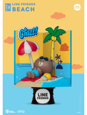 Figura Dstage Line Friends Playa