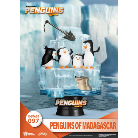 Figura Dstage Los Pingüinos De Madagascar