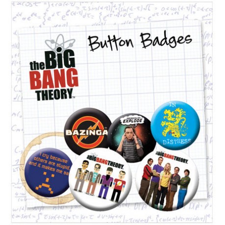 Bottons icônicos de The Big Bang Theory