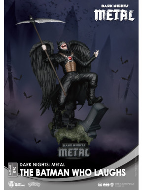 Figura Dstage DC Dark Nights Metal Batman Que Rie