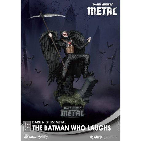 Figura Dstage DC Dark Nights Metal Batman Que Rie