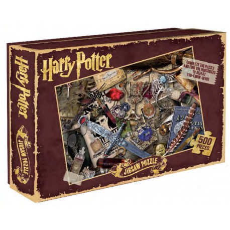 Harry Potter Puzzel Kaart Gruzielementen