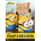 Figura Master Craft Minions Stuart Bob Y Kevin