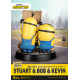 Figura Master Craft Minions Stuart Bob Y Kevin