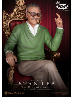 Figura Master Craft Stan Lee El Rey De Los Cameos