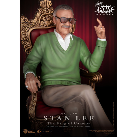 Figura Master Craft Stan Lee El Rey De Los Cameos