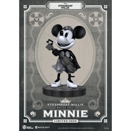 Figura Master Craft Barco De Vapor Willie Minnie