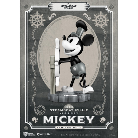 Figura Master Craft Barco De Vapor Mickey Mouse