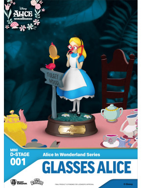 Figura Dstage Alicia in Wonderland Alicia Gafas